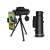 VG 14360 monocular telescope with tripod, black, with phone holder and tripod
