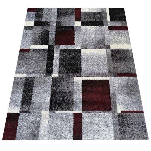 Dy. OTTO 09 szürke-piros 120 x 170 cm szőnyeg 105649705