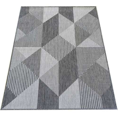 Kétoldalas, zsinór szőnyeg Dy. ZARA 16 szürke 120 x 170 cm 105650543