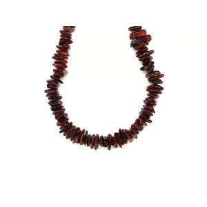 Vörös jáspis kő nyaklánc, 2700 - Női nyaklánc