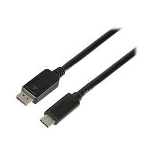 Kábel LogiLink USB-C na DisplayPort, čierny, 1.8m - Logilink
