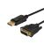 SAVIO CL-122 3m/s1x DisplayPort 1x DVI 58103627
