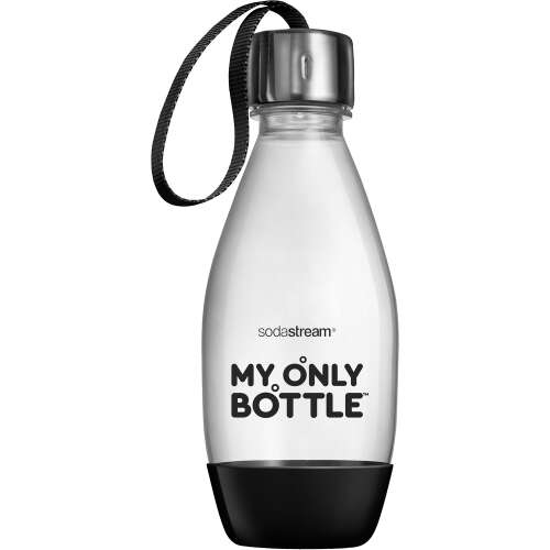 SodaStream My Only Bottle 0.6L sticlă neagră SodaStream My Only Bottle 0.6L