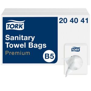 Tork B5 Sanitary Towel Bags, Premium, with sample - Trash Bag