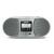 Technisat DigitRadio 1990 USB, Bluetooth, 3.5 mm жак, FM/RDS, DAB+ сребърно радио с CD 58658926