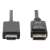 Cablu ASM AK-340303-020-S DisplayPort la HDMI, 2m, negru, prim-plan al conectorului HDMI