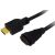 Close-up of LogiLink 3m HDMI cable with gold-plated connectors