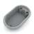 Petite & Mars 3-in-1 Spa Changing Table with Bath Tub in Grey - Bath Tub Close Up