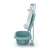 Petite & Mars 3-in-1 Baby Bath and Changing Station with Bath Tub and Changing Pad in Mint Color, side view