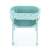 Petite & Mars 3-in-1 Baby Bath and Changing Station with Bath Tub and Changing Pad in Mint Color, side view