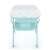 Petite & Mars 3-in-1 Baby Bath and Changing Station with Bath Tub and Changing Pad in Mint Color, front view