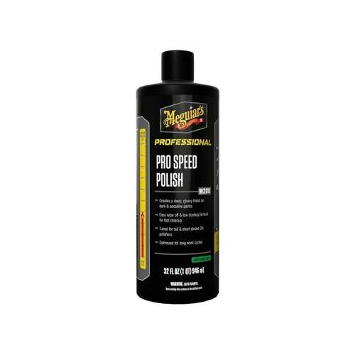 Meguiar's Pro Speed Polish M200, 32 fl oz (946 ml) car polish bottle