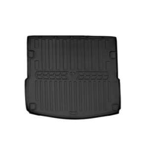 Audi A6 (C6) Limousine (2004-2011) Trunk Mat, Black Rubber, Full Coverage - Trunk mat