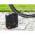 Compresor de anvelope Tracer RES-04-EL 120W umflând o anvelopă de bicicletă