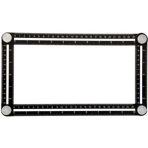 Echer replicare unghiuri 4 segmente, Topmaster 281207 105597558 - DIY ruler