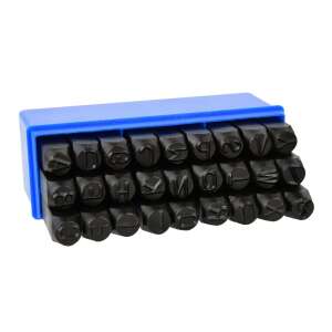 10mm Letter Punches, 27 pieces, GEKO G01815 105597569 - Geko Punch Tool