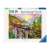 Puzzle Ravensburger 1500 piese, Viadukt, tren, peisaj, munți, lac, apus de soare