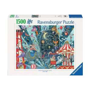 Puzzle Ravensburger 1500 piese - Bine ați venit la circ cutie - Puzzle 3D & Puzzle cu burete