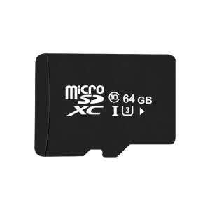Micro SD Memory Card, 64 GB, Class 10, U3 Speed Class, Extended Compatibility, IPX6 Water Resistant