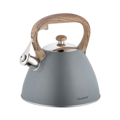 Ceainic cu fluier Klausberg 3L din oțel inoxidabil