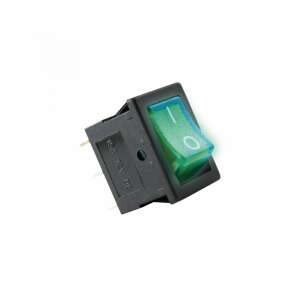 Home AKV 02 Billenőkapcsoló - 12V - Zöld