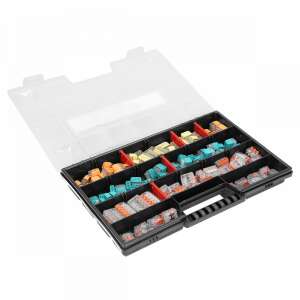 ORNO OR-SZ-8008 set konektora i stezaljki, 151 komad, višebojni 105843080 - Konektor za žice