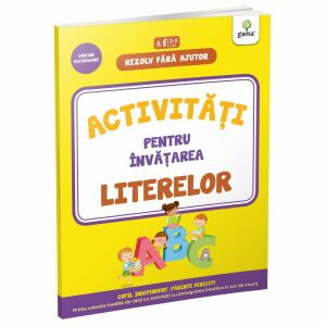 Activit. pentru invatarea literelor 3-4 ani/Rezolv fara ajutor! 138376812 - Cărți