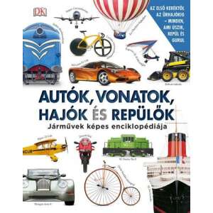 Autók vonatok hajók és repülők 36539998 Gyermek könyvek - Autó