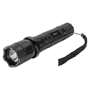 MRG N-1101 Rechargeable LED Flashlight with Stun Gun, Black - Flashlight & Headlamp