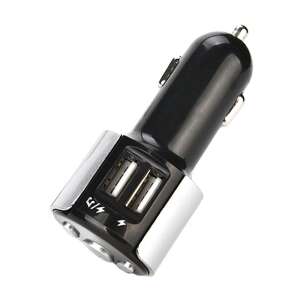 MRG L-X10 FM Bluetooth Modulator, 2x USB, Handsfree, Black 105627579 - Transmitter