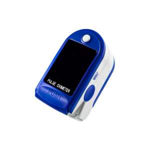MRG M-JZK-302 Fingertip Pulse Oximeter, Blue and White - Pulse oximeter