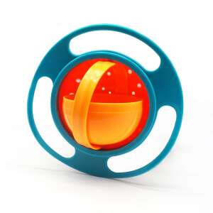 MRG M-524 Kids Bowl, Anti-Spill, 360° Rotation, Green/Orange 105627959 - Kids' Plate