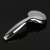 Side view of MRG MYC8115 LED shower head, chrome finish