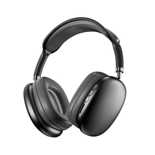 MRG MP9 Plus On Ear Bluetooth Headphones, Black