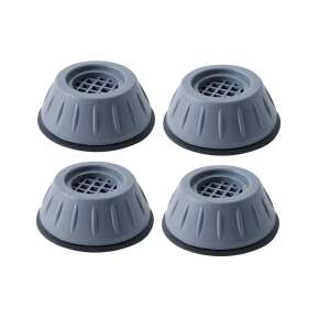 Set of 4 grey anti-vibration feet for washing machine, MRG M833 model - Washing Machine Accessory