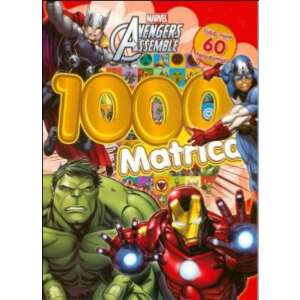 Avengers Assemble 1000 matrica 45491180 Foglalkoztató füzet, matricás