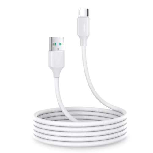 MRG MCB114 USB Type-C kábel, fehér, 2 méter, töltés és adatátvitel