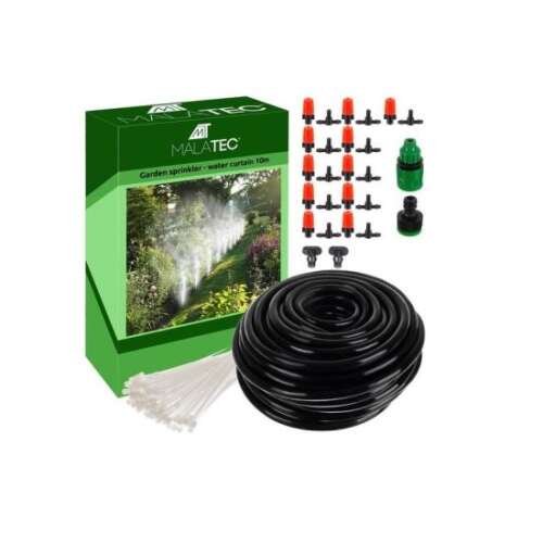 Malatec garden sprinkler water curtain system, 11 nozzles, 115 pcs, 10m