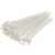 White cable ties, 115 pieces, for Malatec water curtain sprinkler system