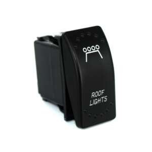 Off-Road Tetőlámpák Kapcsoló - 12V/24V - 5 Pólusú