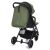 Fill Styler Elite Green Stroller, rear view with storage basket
