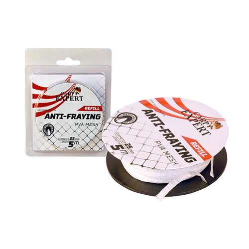 Carp Expert Anti-Fraying PVA háló utántöltő, 5m, 25mm - Bojli aprócikk