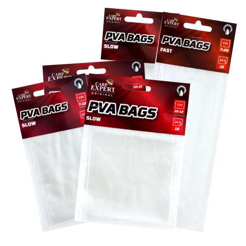 Carp Expert PVA Tasak - Lassú Oldódású - 70x200 mm