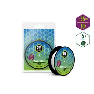 Delphin PVA n'tastic gyorsan oldódó háló utántöltő, 35mm széles, 10m hosszú - Csaliháló