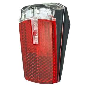 Velotech Dinamós Hátsólámpa - 2 LED, Sárvédőre Szerelhető