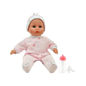 Кукла Dolls World Little Treasure 38cm с шише и залъгалка - Баба и Къща за кукли