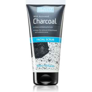 Beauty Formulas Charcoal Peeling do twarzy głęboko oczyszczający z aktywnym węglem 150ml 105661137 - Krem do konturowania twarzy i oczu