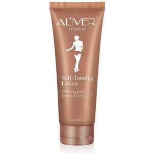 Aliver Prémium önbarnító lotion peptidekkel, szérummal és E-vitaminnal, 125 ml - Barnító krém & olaj