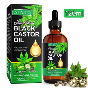 Ulei premium de Ricin 100% Natural pentru cresterea parului, genelor, sprancenelor si unghiilor, Aliver 120 ml 131570664 - Ulei de păr
