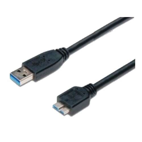 Goobay USB 3.0 SuperSpeed kábel, fekete 1.8m